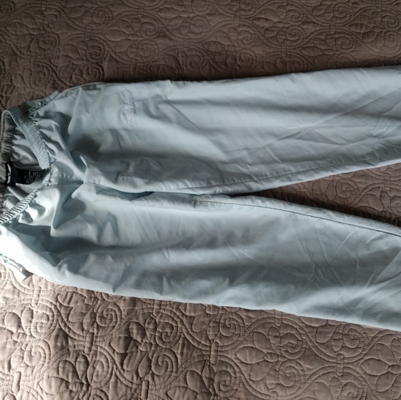 Bebe sports baby blue zippered track pants XS - Picture 3 of 7